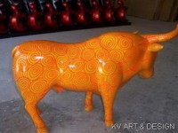 KVP2-Painted-art-bull-850x470x230-mm
